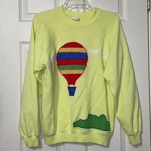 Vintage 80s Air Balloon Sweatshirt